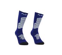 FLOKY Axist 2.0 calze da calcio biomeccaniche. Protezione caviglia e tendine d'Achille, massimo comfort e recupero (IT, Testo, L, XL, Regular, Regular, Royal)