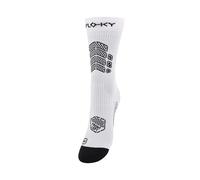FLOKY AXSIST 3D calze da calcio e rugby biomeccaniche. Calza a compre Bianco M-L