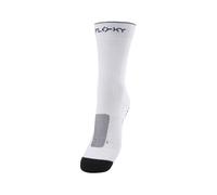 FLOKY CALZE RUN UP MEDIUM PER RUNNING BIANCO