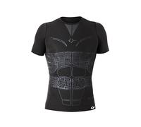 FLOKY Maglia biomeccanica OXY-Gen. Migliora la respirazione ed ottimizza Le Performance Sportive. Intimo a Compressione mirata con Inserti siliconici. Supporto Lombare e posturale. Manica Corta. S-M