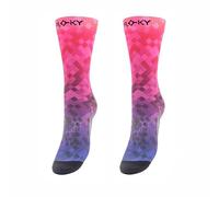 FLOKY S-Mash 2.0 Fantasy Calze Biomeccaniche PIXEL - Taglia XS/S - Fucsia