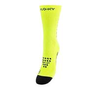 FLOKY - S-mash 3D - Calza biomeccanica sportiva - Giallo fluo - Taglia XS/S - T1