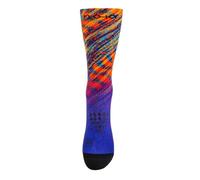 FLOKY - S-mash - Rio - Calze Biomeccanica Sportiva - Arancio/Blu - taglia M/L - T2