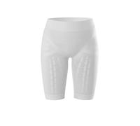 FLOKY Shorts Uomo Donna ACTIVATOR. Pantaloncino biomeccanico. Multisport. Short Unisex a Compressione Graduata. Migliora la stabilità Muscolare. Accelera Il Recupero Post Allenamento. Bianco. S-M