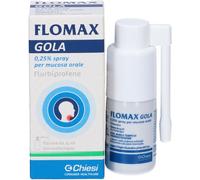 Flomax Gola 0,25% Flurbiprofene Spray per Mucosa Orale 15ml
