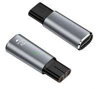 Flomiara 2 caricabatterie da 5 V di tipo C per rasoio, convertitore compatibile con Philips One Blade QP2724 QP2824 S3145 X3001 X3053 S7887 S5887 MG5910 MG7910 MG7950, adattatore convertitore USB-C