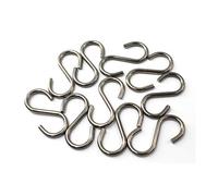 Flomore a forma di S gancio M6 (confezione da 10)