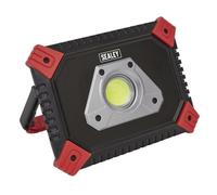 Sealey Ricaricabile Portatile Proiettore & Power Bank 20W Pannocchia LED LED184