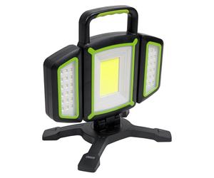 Floodlight Ricaricabile Flessibile Sealey 18W COB E 9W SMD LED LED18WFL