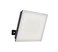 FLOODLIGHT WALL BLACK LED IP65 MOTION SENSOR, 11000 LUMENS, CONSO. 100 W, 6500 KELVINS; COLD WHITE