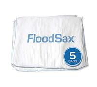 FloodSax FS20R - Sacchi di sabbia autogonfianti, 20 pezzi, 48,3 x 50,8 cm, colore: Bianco, FS5R