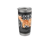 Floofy Maine Coon Cat, gattino soffice Bicchiere termico in acciaio inox doppia parete