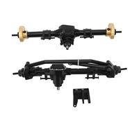 Floolinct Assale Posteriore Anteriore RC 27T 8T Ingranaggio di Montaggio Interno Set di Montaggio ASSE per Auto RC con Supporto di Collegamento per SCX10 PRO Nero