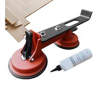Floor Crevice Tool, Adjustable Grabber Suction, Laminate Wood Tile Baseboard Tool for Construction Flooring, Kitchen Living Room Bedroom Hotel Use, Easy Installation and Precise Fit for Tight Spaces