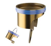 Floor Drain - 4.8*4.2cm Stainless Steel Linear Shower Drain, Square Pattern Grid, Removable Cover, Anti-Clogging Bathroom Tile Insert Floor Drainer, Drains Cover Anti-odor Straight Floors Drains For S