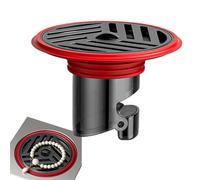 Floor Drain Backflow Preventer, Stainless Steel Anti-Odor One-Way Valve Stopper, Bathtub Drain Seal for Laundry Utility Room, Bathroom Basement Tub Shower Tray Water Flow Blocking Home Solution