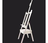 Floor Easel, Outdoor & Indoor Painting Easel Portable Adjustable Sketch Easel with Storage Box, Artists Easel for Adults, Height 152cm
