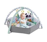 Floor Fitness giochi per bambini, gioco per bambini, tappetino sensoriale per attività di gioco con giocattoli, blocco di apprendimento precoce per gattonare e giocare, percezione visiva, conoscenza