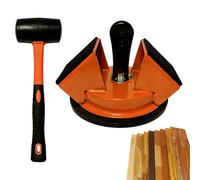 Floor Fixer Tool - Professional With Hammer Wood Floor Installation Tool Kit, Pull Bar For Wood Tile LVP Hardwood, Deck Plank Alignment Tools For Gap Closing, Grout Straightener Crowbar
