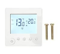 Floor Heating Thermostat Controller | Programmable LCD Display for Home Heating System | 90V - 240V Electric & Water Heating Control | Easy DIY Programming