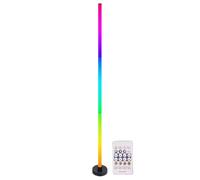 Floor Lamp - RGB Ambient Light | Corner Light ,LED Color Changing Standing Lamp With App And Remote Control, Music Modes With Sound Pickup For Living Room Bedroom Apartment Dorm Farmhouse Party