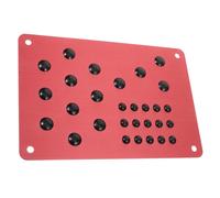 Floor Mat Carpet Heel Plate Pedali Auto Pedaliera Poggiapiedi Per