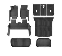 floor mats, Tappetini con striscia di protezione for battitacco, compatibili con Tesla Model Y Juniper 2025 2026, rivestimento for bagagliaio for tutte le stagioni,for automotive(FMT-SN-9PCS)