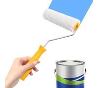 Floor Screed Roller, Self Leveling Concrete Tool, 9 Inches Smooths Finish Roller System, Heavy Duty Cement Spreader Device, Anti Bubble Level Design, Construction Site Basement Warehouse Slab Use