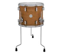 Floor tom Pacific Drums Concept Maple Series, 35,6 cm x 30,5 cm, mogano esotico naturale miele | Floor tom con fusti interamente in acero con impiallacciatura esotica.