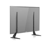 Floor TV Stand Universal LCD TV Base Desktop Hanger Height-Adjustable Desktop Metal Stand for Most 23-65 inch Flat Screen TVs, Holds Up to 110lbs Height Adjustable Tall TV Stand (S