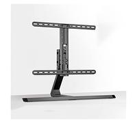 Floor TV Stand Universal TV Base Desktop Height-Adjustable TV Stand 37"-75" Metal TV Rotating Bracket, Holds Up to 88lbs, Max VESA 600x400mm Height Adjustable Tall TV Stand (Color