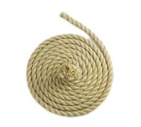 Floordirekt Corda di iuta per arrampicata, 20 m, 30 mm di spessore, corda di iuta in 100% iuta naturale, extra forte, filo di iuta per sport, decorazione del giardino, artigianato, tiragraffi