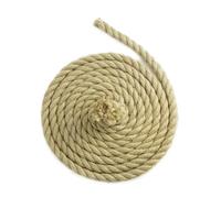 Floordirekt Corda di iuta per arrampicata, 50 m, 18 mm di spessore, corda di iuta in 100% iuta naturale, extra forte, filo di iuta per sport, decorazione del giardino, artigianato, tiragraffi