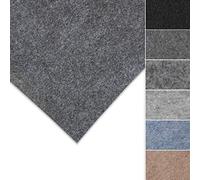 Floordirekt Feltro agugliato Superflex | Rivestimento Interno | Ideale per restauro e Manutenzione | Feltro agugliato | Tagliabile Individualmente (Antracite, 200 x 700 cm)