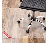 Floordirekt PRO - Tappetino per sedia da ufficio - Tappetino protettivo trasparente per pavimenti duri - Tappeto, protezione pavimento, tappetino (120 cm x 120 cm)