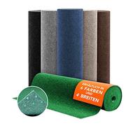 Floordirekt Tappeto da prato Farbwunder Pro - Tappeto da balcone - tappeto erboso artificiale per terrazza, balcone e tempo libero, disponibile in 6 colori (100 x 450 cm, marrone)