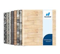 Floordirekt, Wagner 1 - Rivestimento per pavimenti in vinile, su misura al metro, per cucina e balcone, effetto legno o piastrelle, robusto e facile da pulire, effetto rovere anticato, 100 x 1000 cm