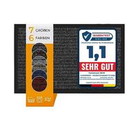 Floordirekt Zerbino Dura | Robusto e Resistente | Disponibile in molte misure e colori | Zerbino antiscivolo per interni ed esterni (Antracite, 40 x 60 cm)