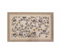 Floori Tappeto Cucina Cuori Cuore con Antiscivolo Arredo Classico Moderno Passatoia Cucina Ingresso Colori Moderni Arredo Salotto Camera Made in Italy (Camoscio, 57x140 cm)