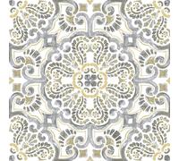 FloorPops Piastrelle Pavimento Stacca e Attacca Vinile Autoadesivo 10 Pezzi Set