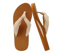 - Flop da donna con supporto per l'arco del piede, tappetino da yoga, comodi sandali per camminare sulla spiaggia, da infilare, per interni ed esterni da donna, bianco, 43 EU