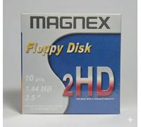 FLOPPY DISK 1,44MB HD MAGNEX FORMATTATI CONFEZIONE DA 10 UNITA'