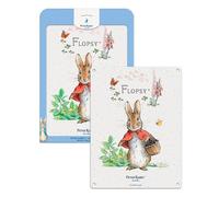 Jemima Puddle-Duck Da Beatrix Potter Licenza Grande Acciaio Insegna 40cm x 30cm