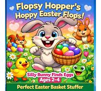 Flopsy Hopper's Hoppy Easter Flops!: Silly Bunny Egg Hunt for Toddlers | Perfect Easter Basket Stuffers for Kids