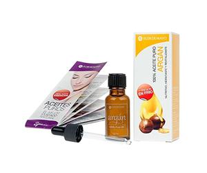 Flor De Mayo, Olio di Argan puro, Idratante e Rigenerante Nutriente, Trattamento Naturale Capelli, Viso, Cuoio, Unghie