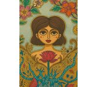 “Flor del Alma - Cuaderno Punteado de Arte Botánico: Mistic girl