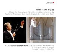 Flor Peeters Winds and Pipes: Music for Symphonic Wind Ensemble and Organ B (CD)