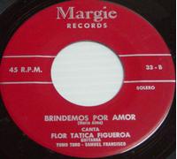 FLOR TATICA FIGUEROA El Bombero Latin Singolo 7" 45 RPM Import First Pressing