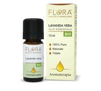 Flora AROMATERAPIA LAVANDA VERA OLIO ESSENZIALE BIO INTEGRATORE ALIMENTARE 10 ML