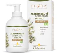 Flora Bellessere Detergente Intimo Albero Del Tè Ph 3.0-250 Ml Dall'Effetto P...